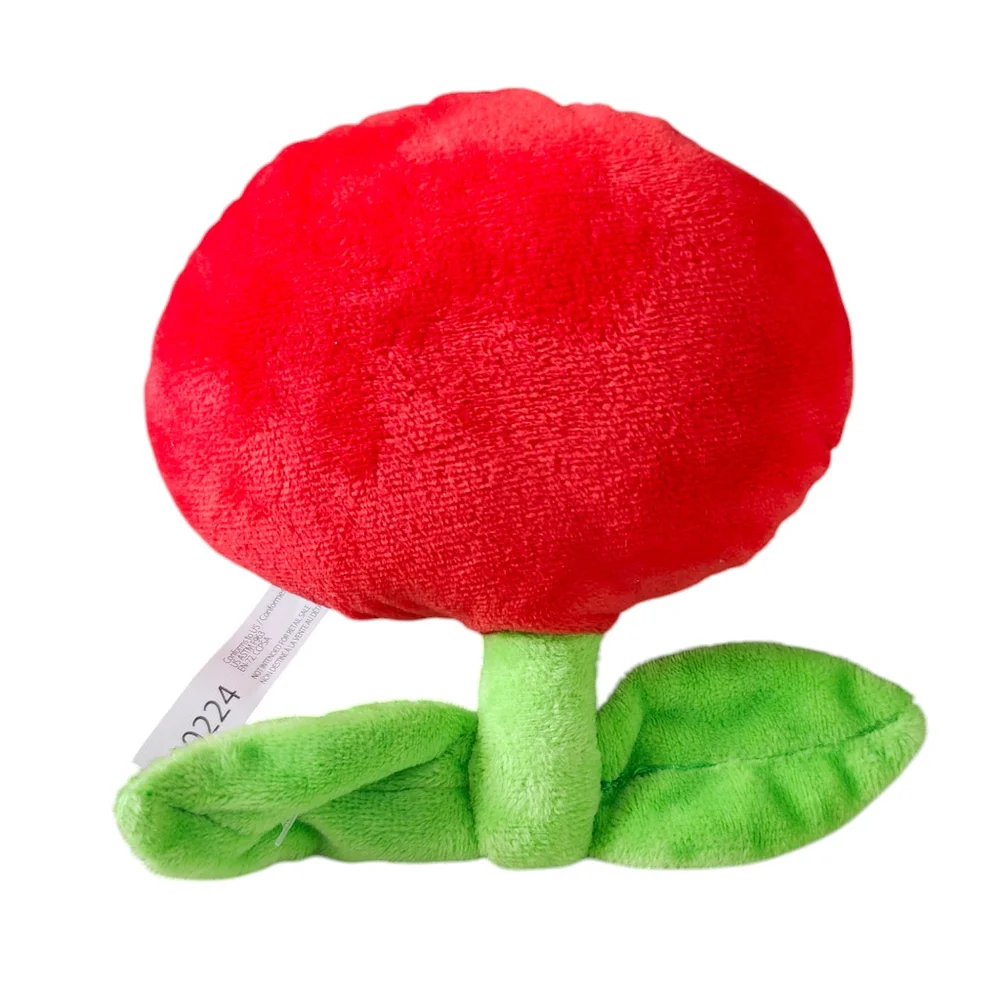 Nintendo Super Mario Fire Flower Plush Toy, Red